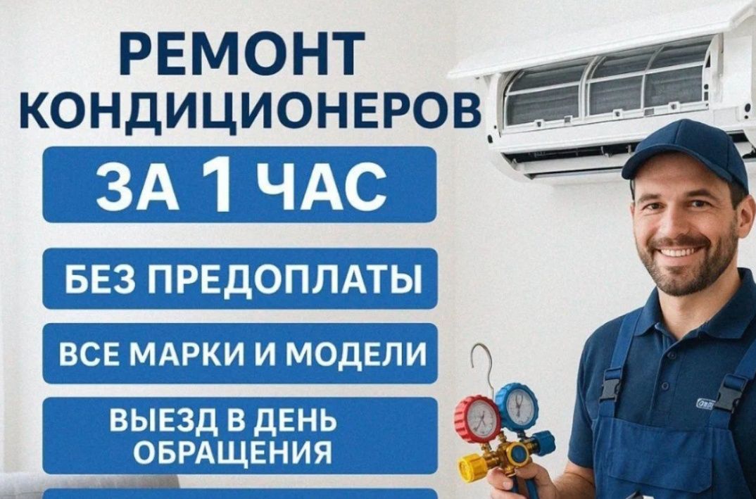 Ремонт заправка фреон утечка чистка турбины испарителя