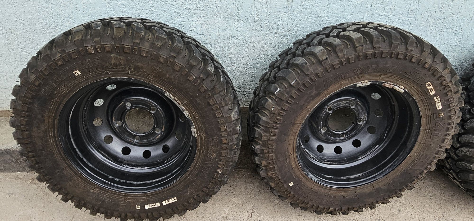 Диски с резиной 205х75х15