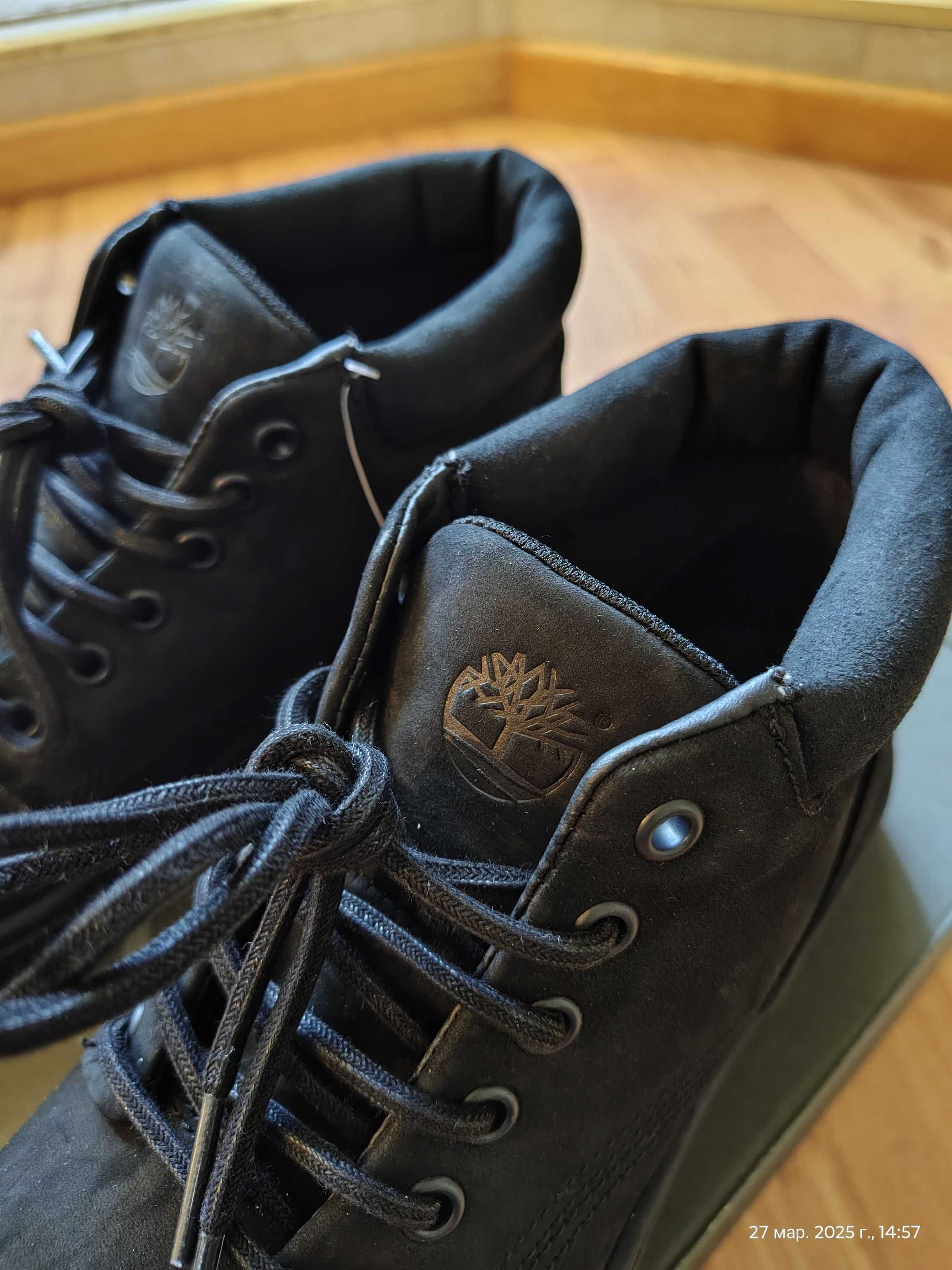 Ботинки Timberland (США),нубук,оригинал,графит,новые,р-р 41
