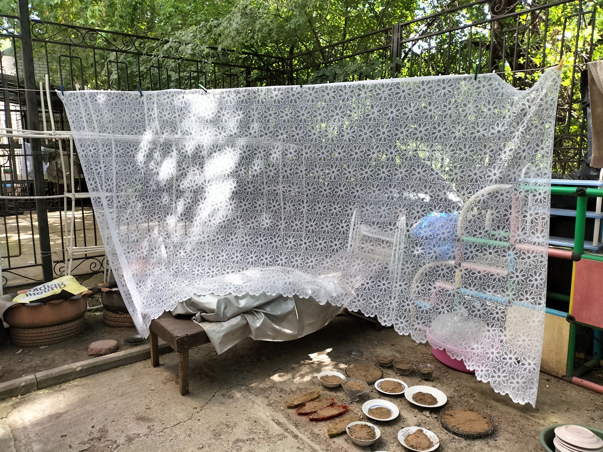 Продам тюли разные  1 500тг