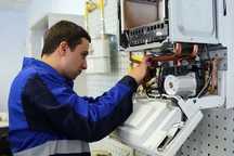 Установка газового котла, установка отопления, установка радиаторов