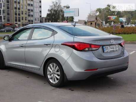 Задний бампер на Элантра Елантра 13- Elantra 13-