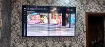 Продам LG смарт тв 65 диагрналь повержден экран частично