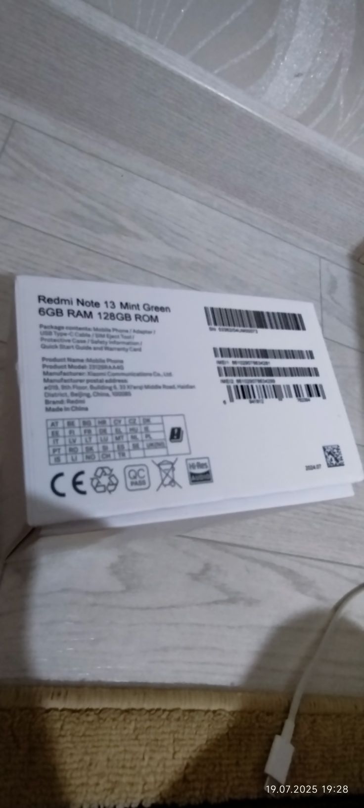 Xiaomi Redmi not 13.  128 гб.