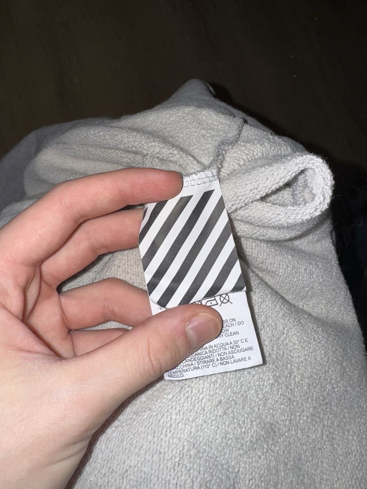 OFF-WHITE Худи Оригинал б/у Размер L/XL