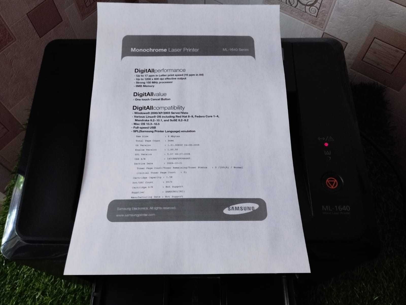 Принтер Samsung ML-1640