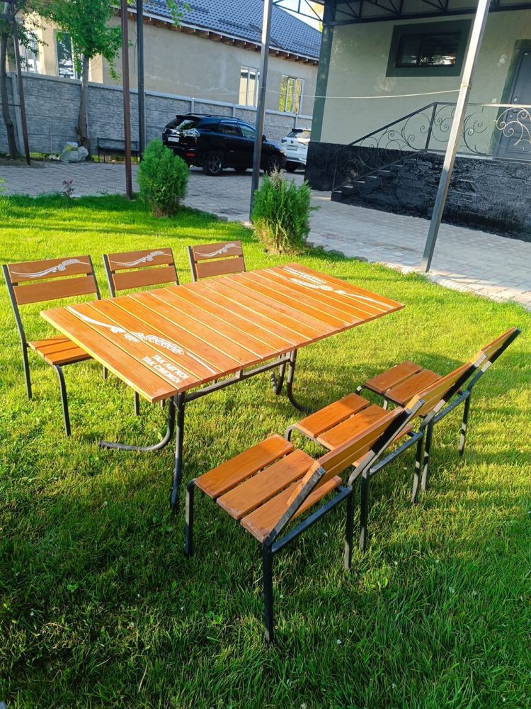 Стол стулья для улицы и сада