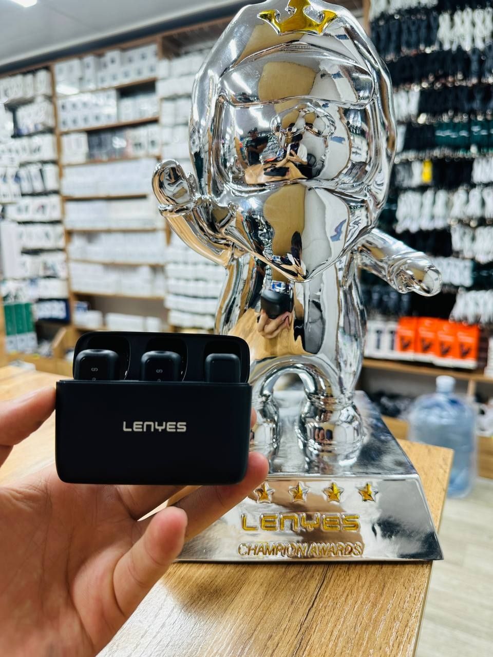 Беспроводная петличка 2в1 Lenyes