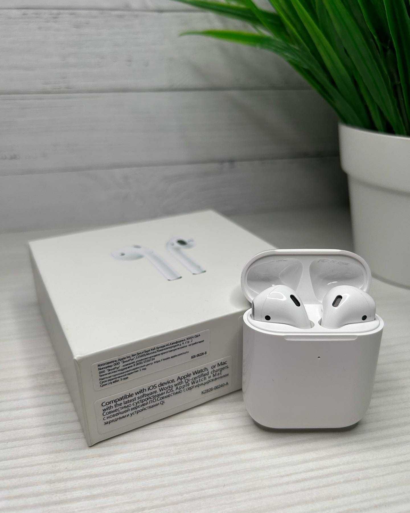 Airpods 2 /доставка/чехол/ГАРАНТИЕ 1м