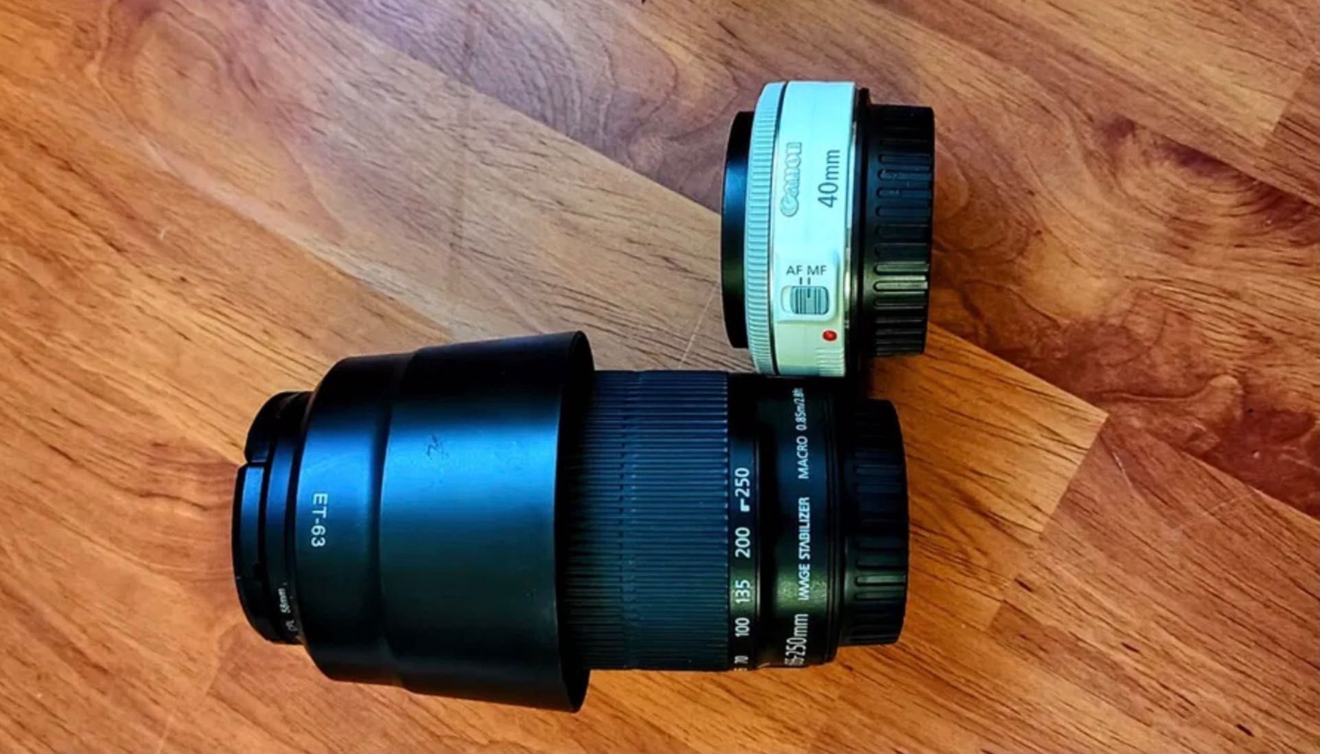 Фотоаппарат Canon 850 D +3 объектива 15-85mm USM 40mm STM 55-350mm STM