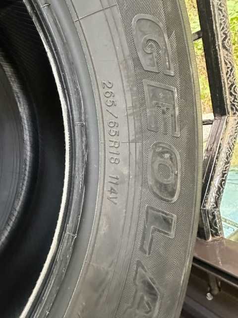 Всесезонные шины Yokohama Geolandar A/T G31 M+S 265/65  R18