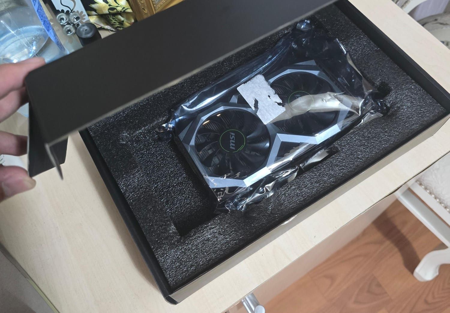 Видеокарта MSI GTX 1650 Super в отличном техническом состоянии.