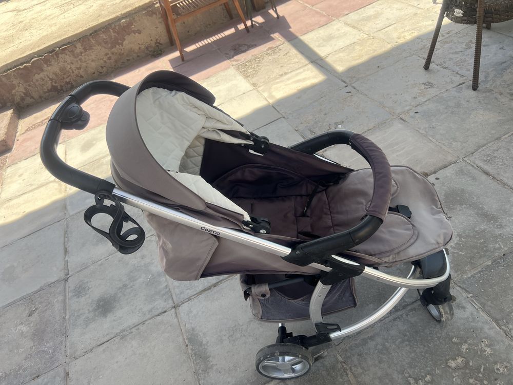 Коляска babyton cosmo синий цвет