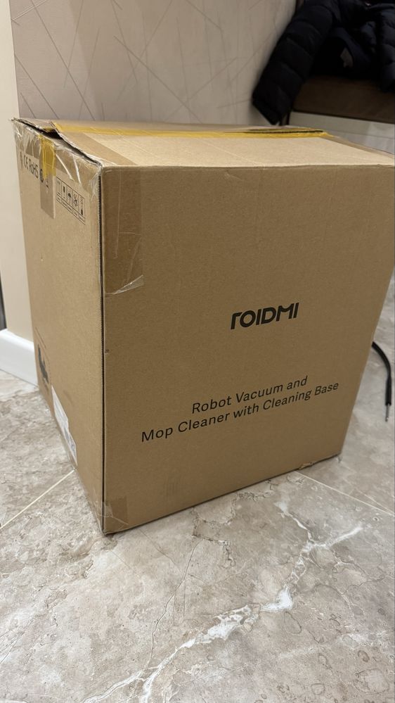 Робот пылесос Roidmi Eve Plus белый