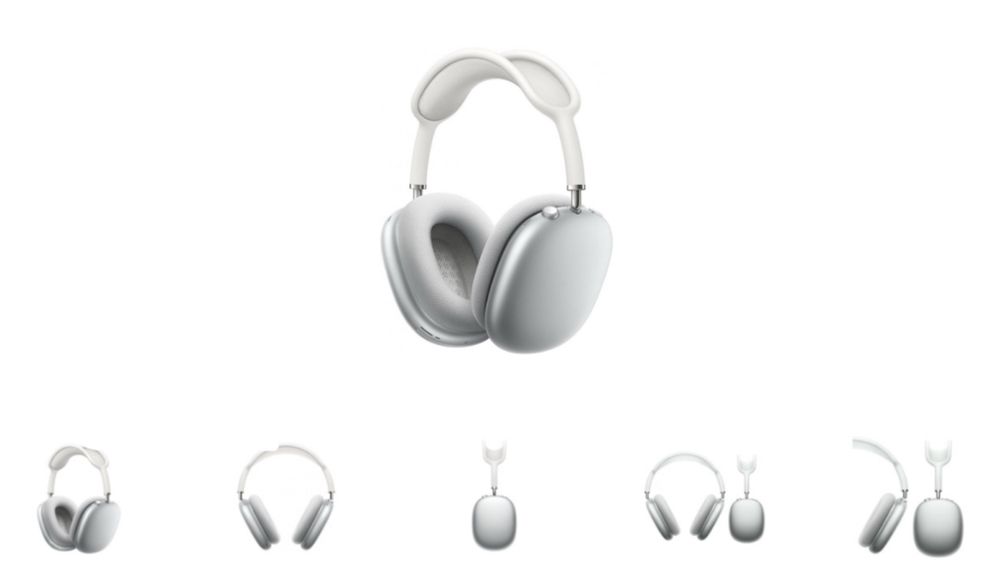 Наушники Apple AirPods Max серебристый