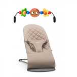 Шезлонг ОРИГИНАЛ Baby Bjorn Cotton bliss с оригинальной игрушкой