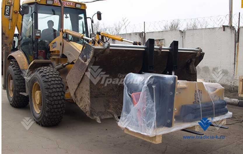 Вилы паллетные (откидные) для экскаватора-погрузчика JCB 3CX,4CX,5CX