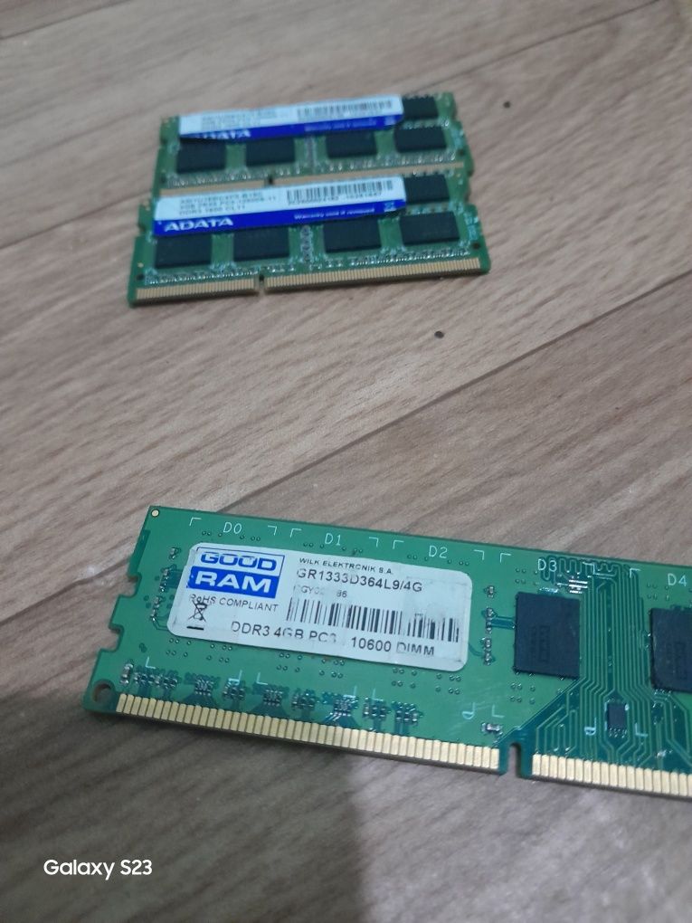 Оперативки на ноутбук, пк  ddr 3