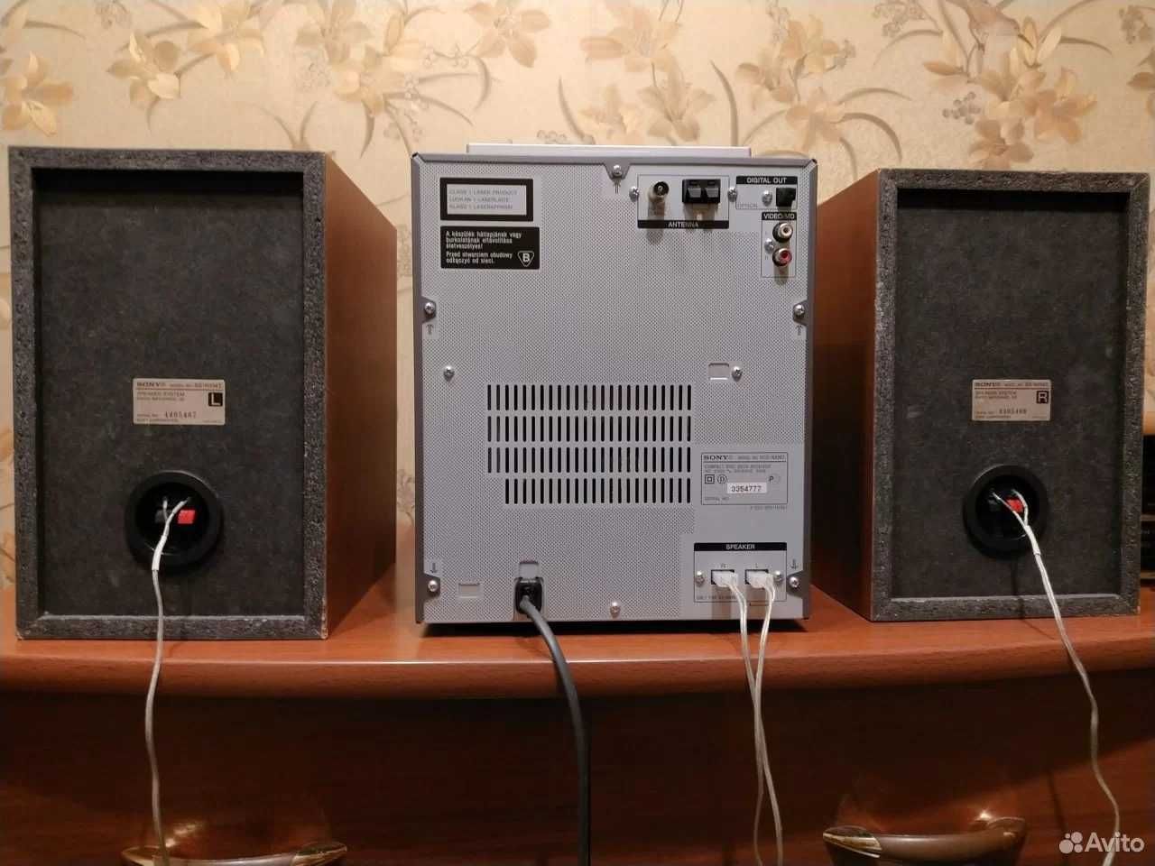 Музыкальный центр sony MHC-NXM3