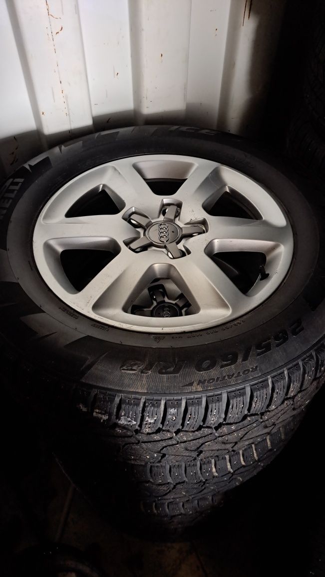 Диски r18 5×130 на audi q7, vw toureg, Porsche cayenne с шинами 265 60