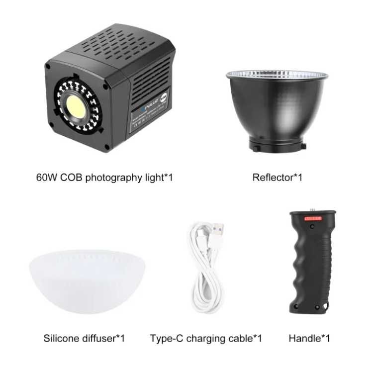 Ручной Led Свет SHUNYI / PULUZ для фото и видео 60 ватт