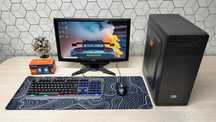 Intel Core i5-4670, GT 1030, SSD + HDD, 16 GB RAM ПК в комплекте