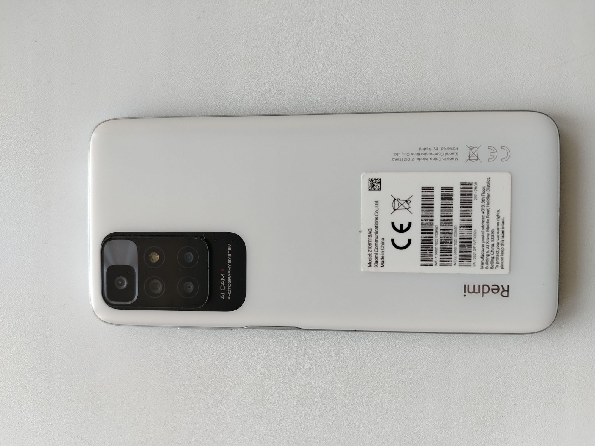 Xiaomi Redmi 10 4/128 ГБ -экран 90 Гц, отличное состояние