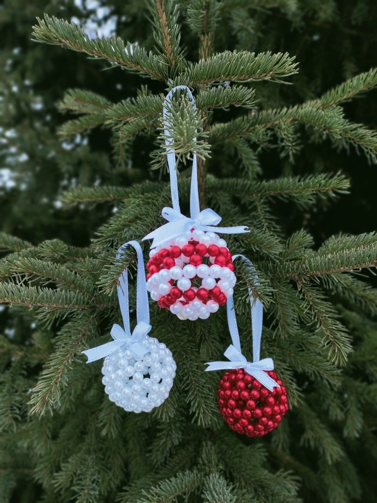 Елочные игрушки ручной работы