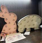 Zara home ночник декор