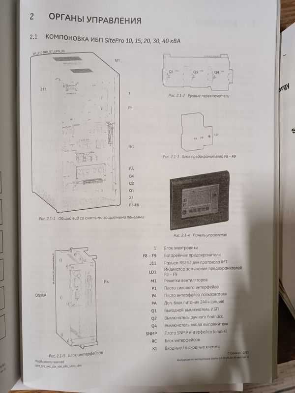 Шкаф распределительный ШВР с устройством бесперебойного питания