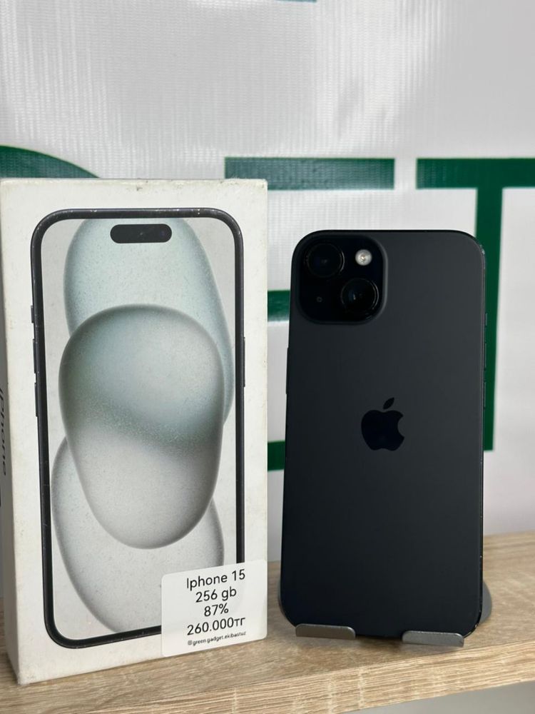 IPhone 15, 256ГБ, 87%