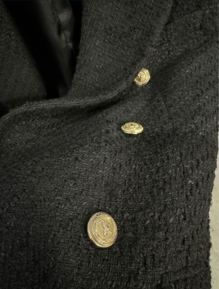 Продам стиный твидовый пиджак zara