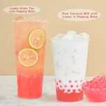 Поппинг боба джуз боллы розовый лимон 1.25 кг — для bubble tea и чая