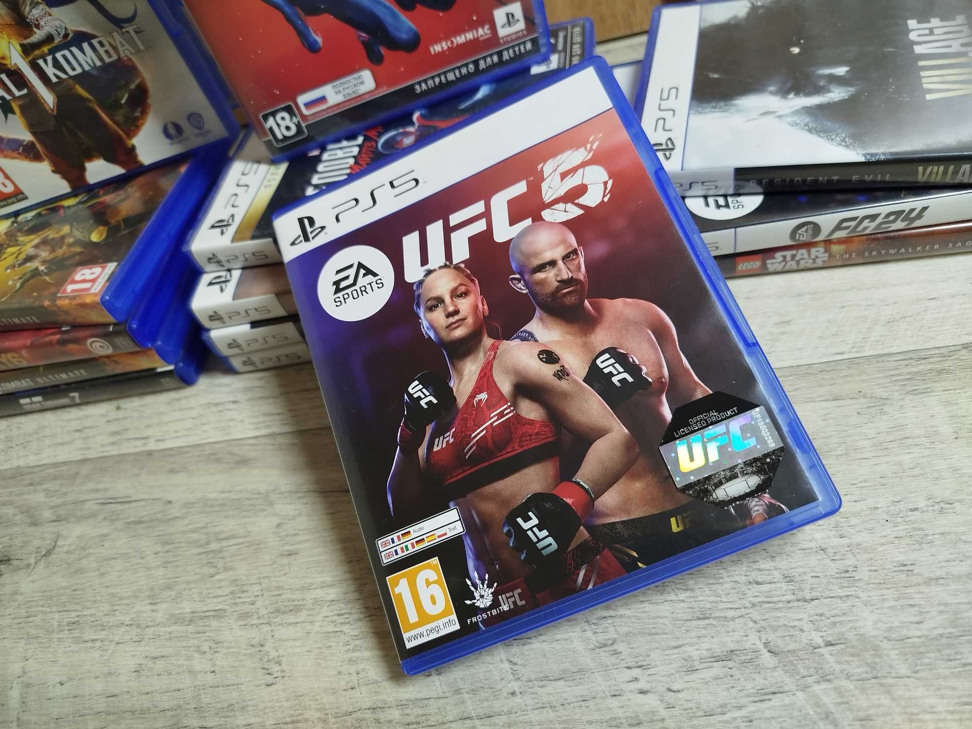 Человек паук 2 PS5 Spider Man 2 MK1 Ufc5