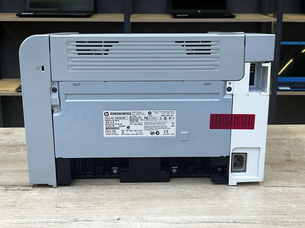 Принтер лазерный HP LaserJet P1566, черно белый, А4