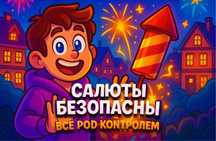 Салют и фейерверк. Мы - это безопасный выбор