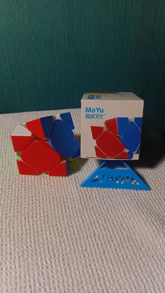 Кубик Рубика Skewb MoYu RS M магниты, комплект, состояние отличн