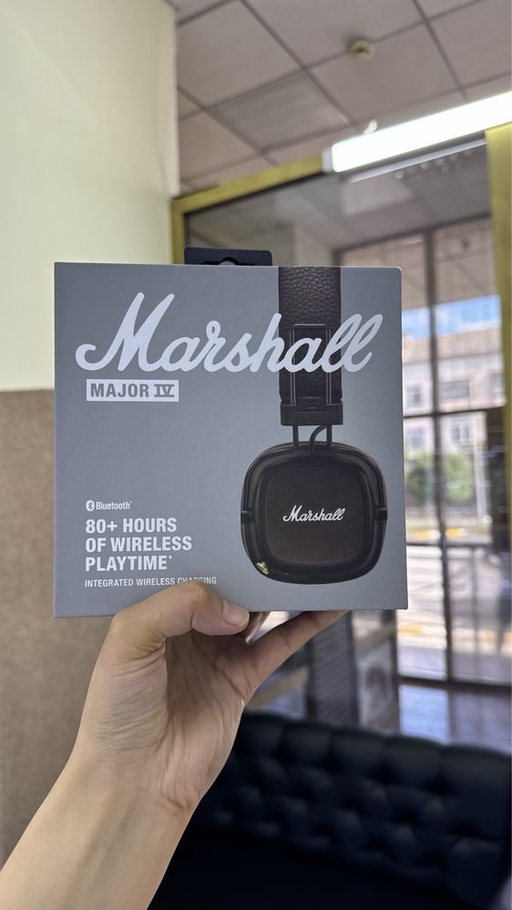 Продам наушники Marshall Major 4! Рассрочка! Доставка