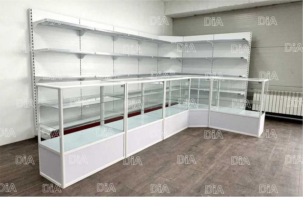 Торговое оборудование для магазина, стеллаж, прилавок витрина kkto