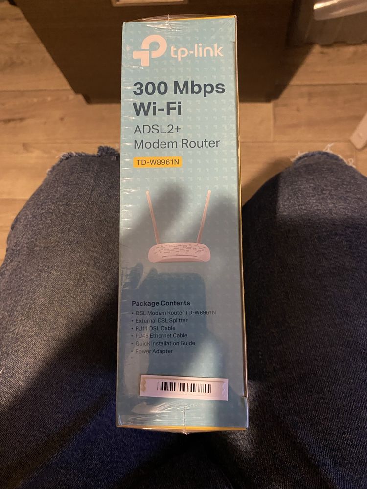 Продам новый модем тп линк адсл 2+