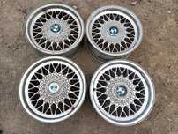 Продам оригинальные легкосплавные диски "BBS", 5 стиль на BMW e34