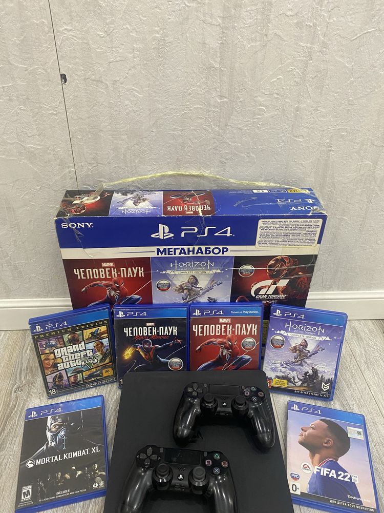 PS 4 slim 1 TB 2020 года
