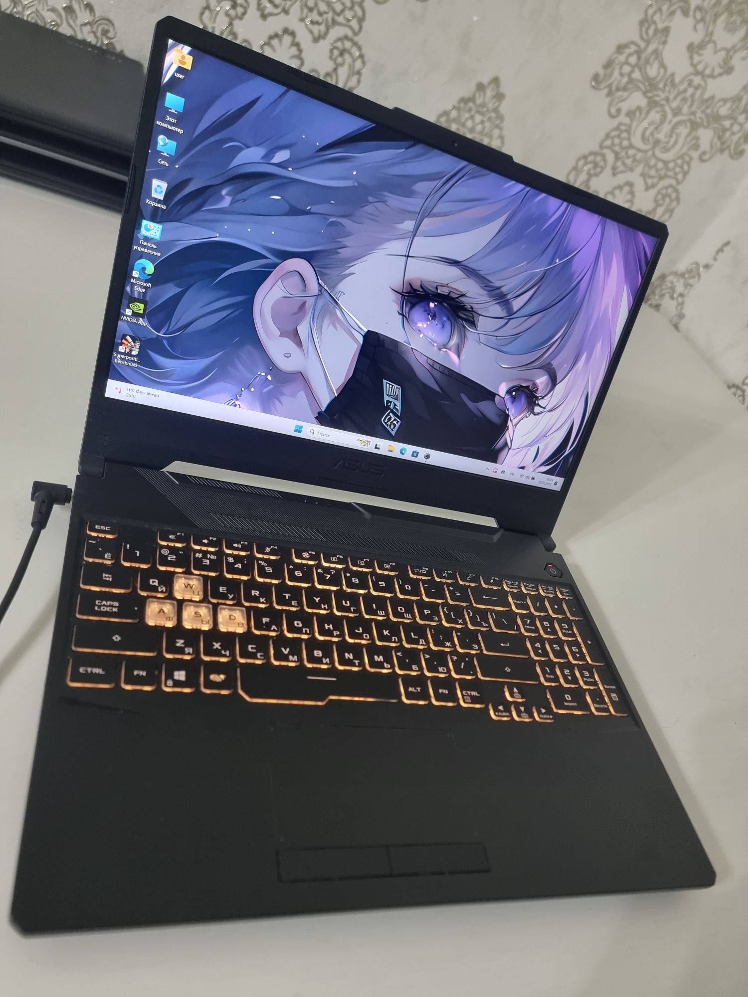 Игровой ноутбук Asus