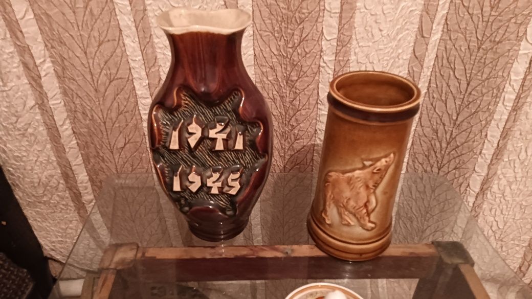Посуда. Ваза великая отечественная война. Раритет.