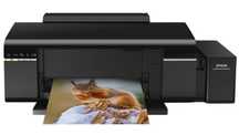 Epson l 805 б/у, в хорошем состояний + фотобумаги и краски, резак