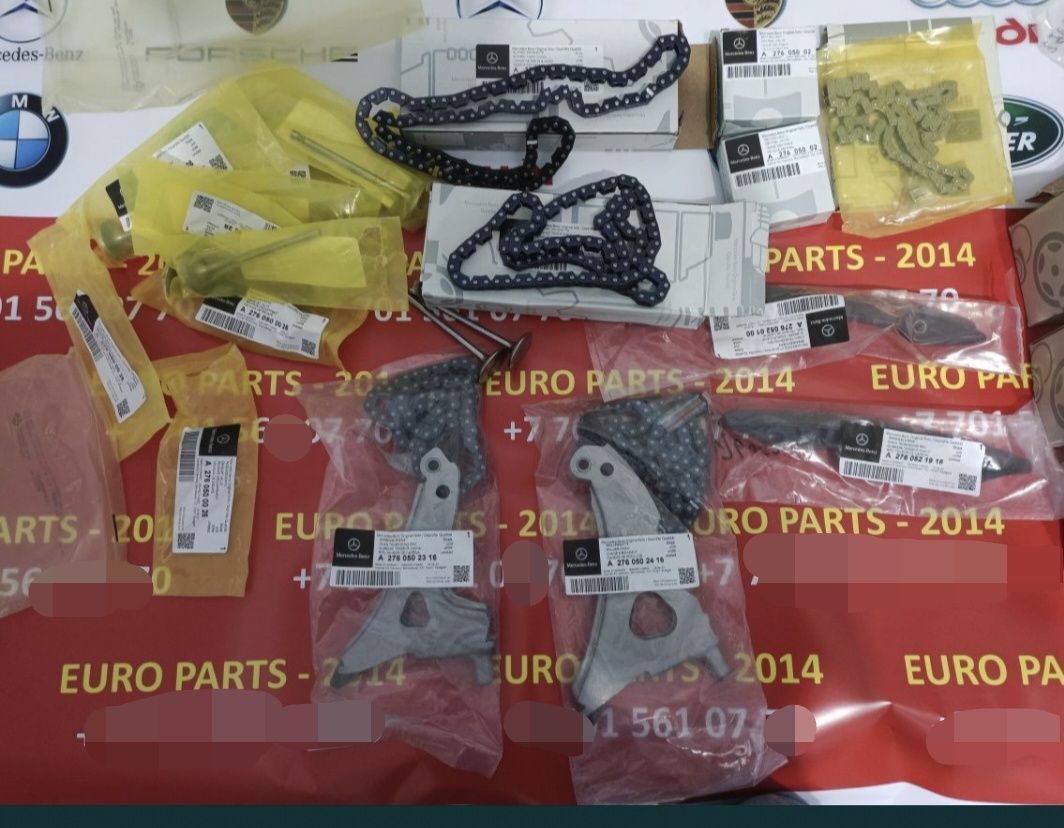 ГРМ м276 звезды шестерня распредвала цепи планки мерседес w222 S400 М2