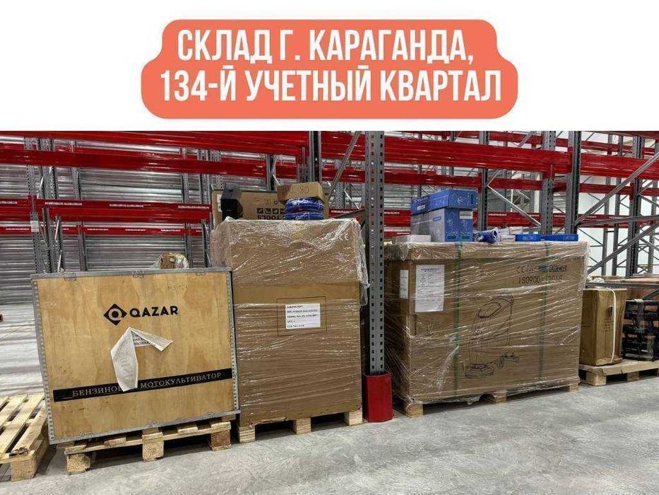 Мотоблок  бензиновый QAZAR MS100 пониженная передача! с ВОМ!