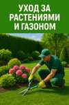 Обслуживание территории, уход за растениями и газоном