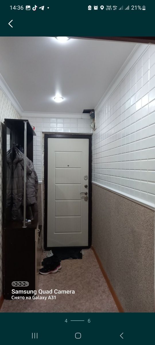 Мкр Привакзальный  кв.ра сатылады.