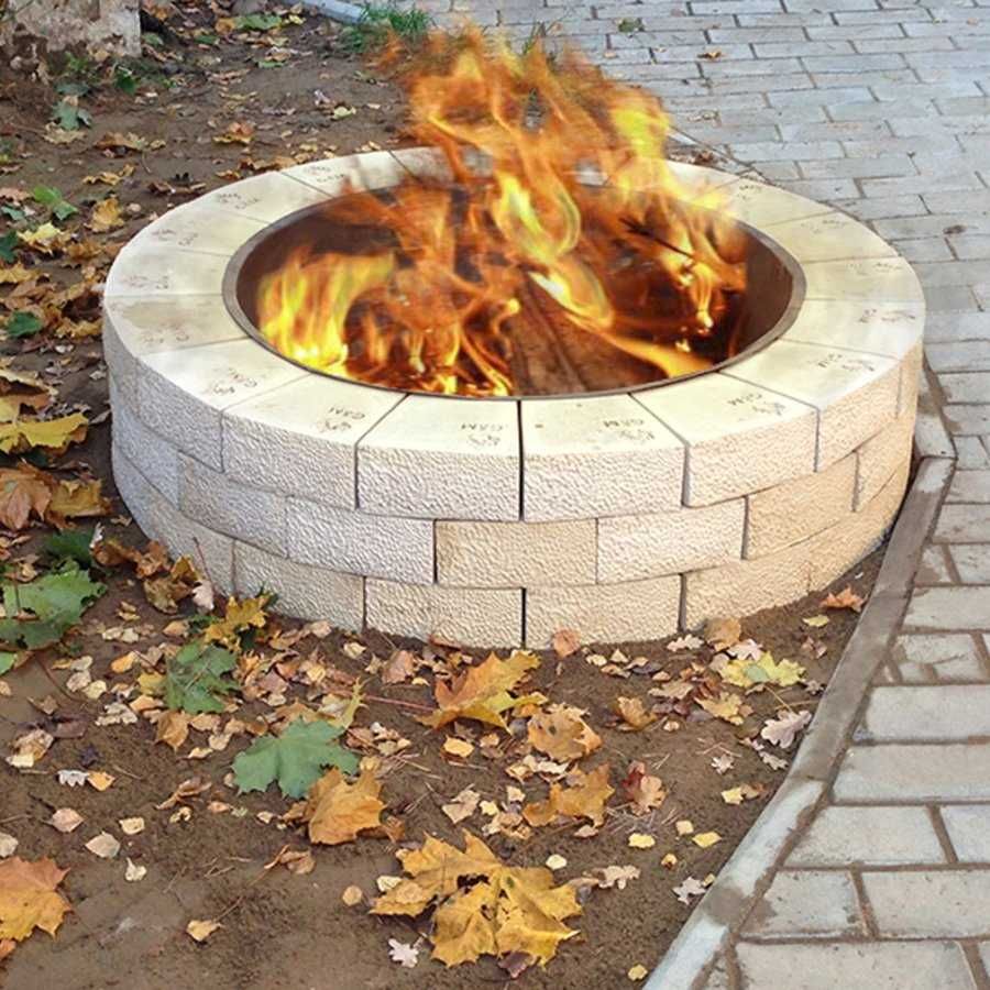 Очаг для дома и дачи (кострище, костровая чаша). Кладка на заказ.